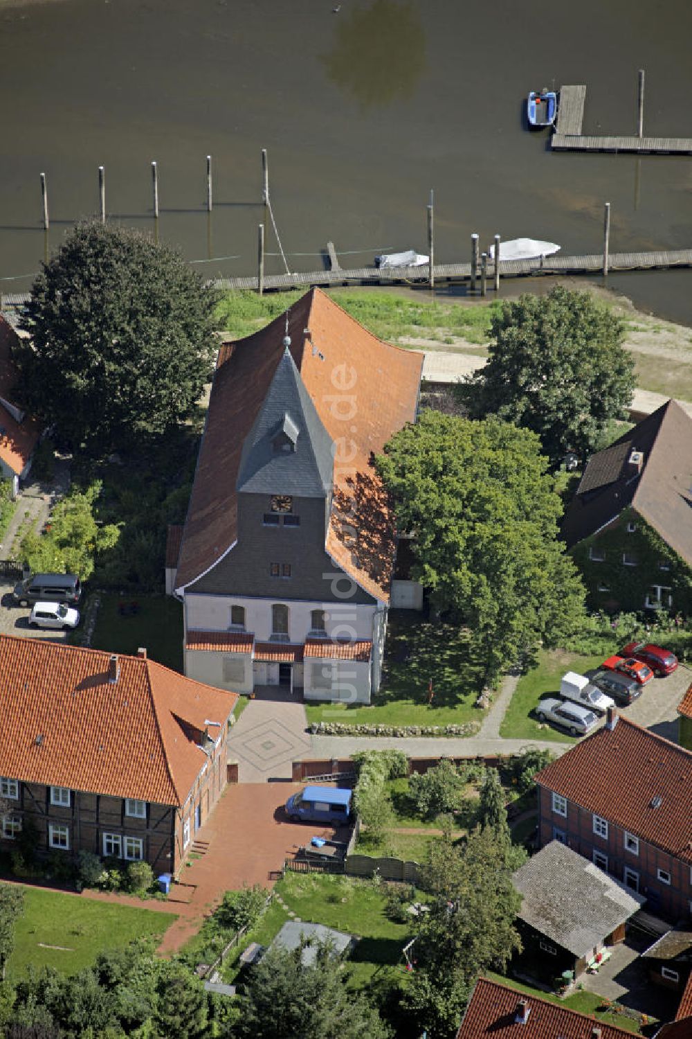 Luftbild Hitzacker - Altstadt Hitzacker