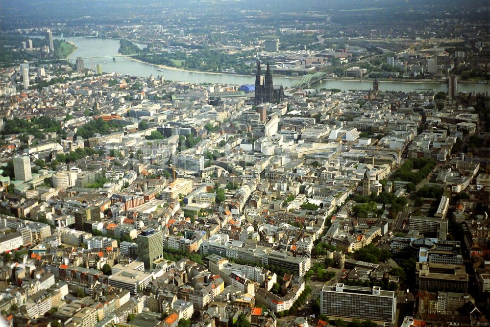 Luftaufnahme Köln - Altstadt Köln im Bundesland Nordrhein-Westfalen