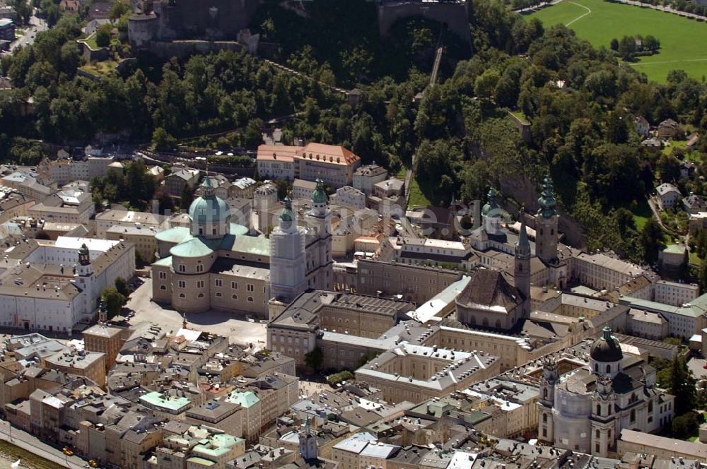 Salzburg aus der Vogelperspektive: Altstadt Salzburg