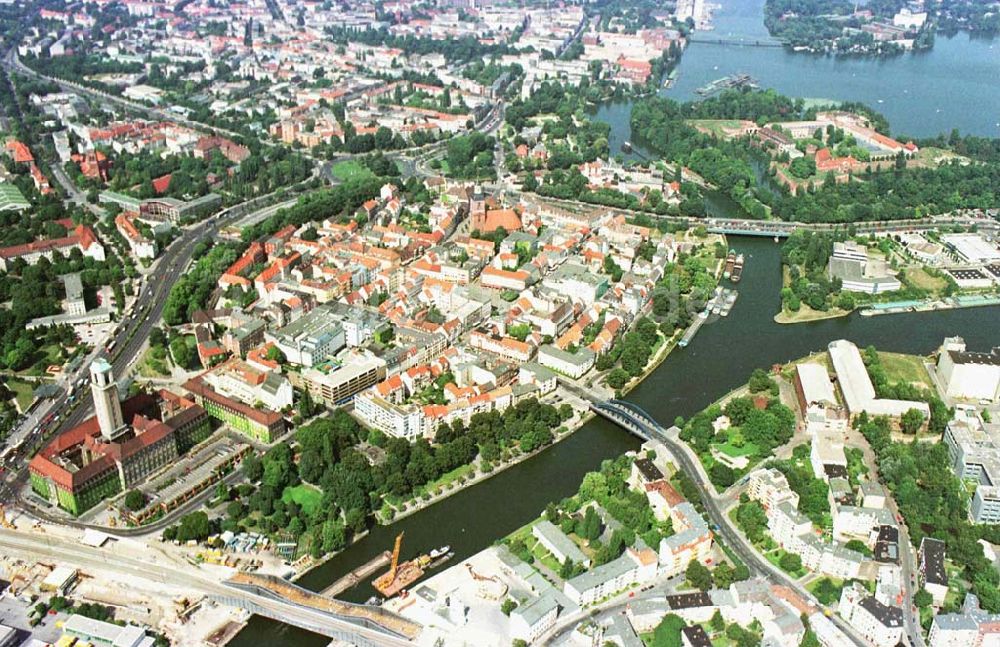 Luftbild Berlin - Spandau - Altstadt von Spandau