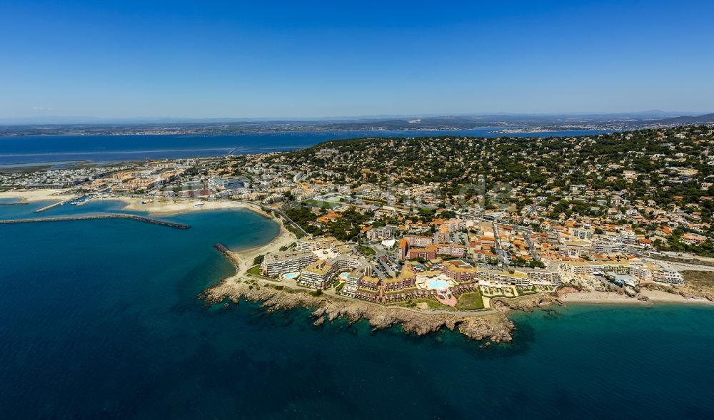 Luftbild Sète - Altstadt von Sète in Frankreich