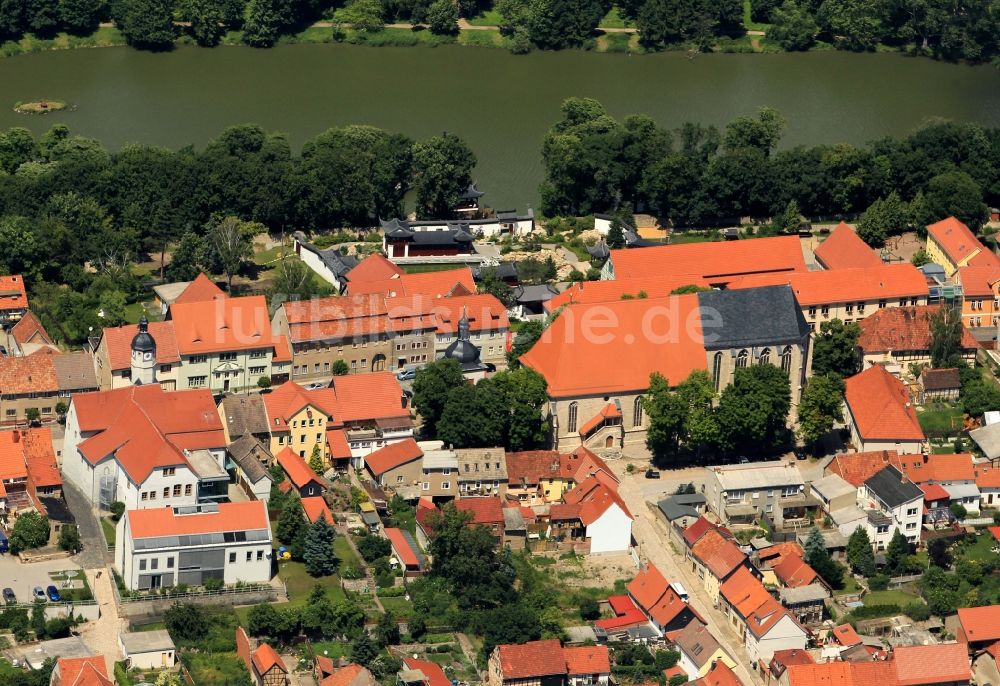 Luftbild Weißensee - Altstadt von Weißensee im Bundesland Thüringen