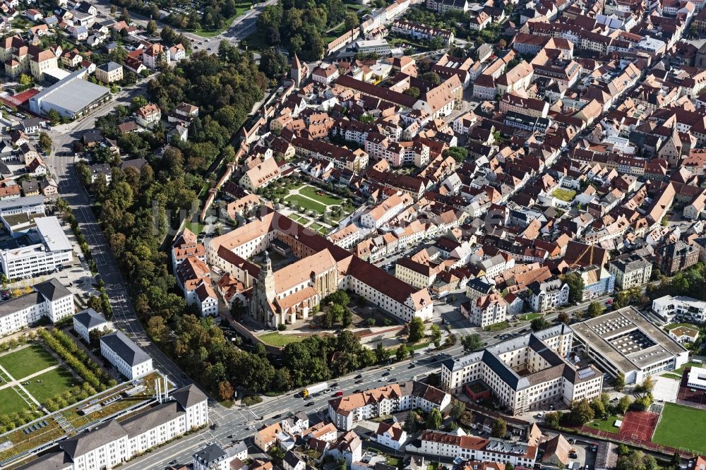 Luftbild Amberg - Altstadtbereich und Innenstadtzentrum in Amberg im Bundesland Bayern, Deutschland