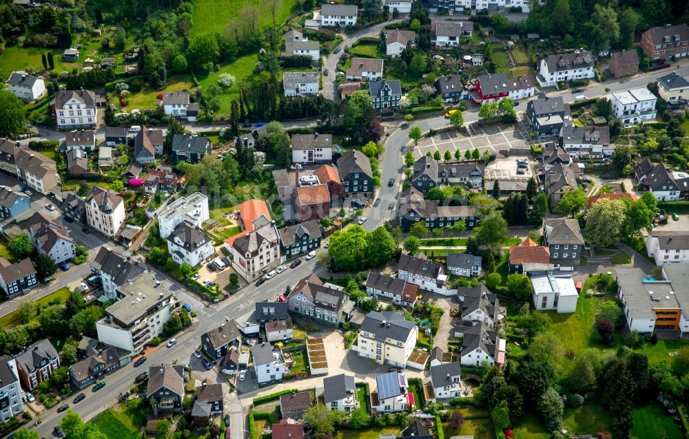 Luftaufnahme Gevelsberg - Altstadtbereich und Innenstadtzentrum in Gevelsberg im Bundesland Nordrhein-Westfalen