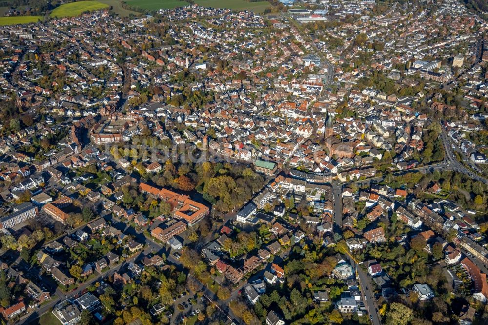 Luftbild Haltern am See - Altstadtbereich und Innenstadtzentrum in Haltern am See im Bundesland Nordrhein-Westfalen, Deutschland