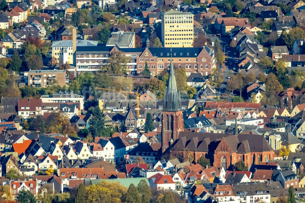 Luftbild Haltern am See - Altstadtbereich und Innenstadtzentrum in Haltern am See im Bundesland Nordrhein-Westfalen, Deutschland