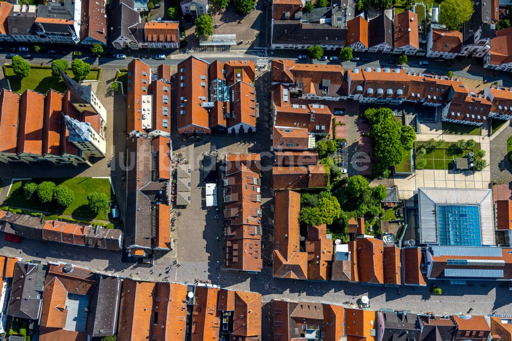 Luftbild Lemgo - Altstadtbereich und Innenstadtzentrum in Lemgo im Bundesland Nordrhein-Westfalen, Deutschland