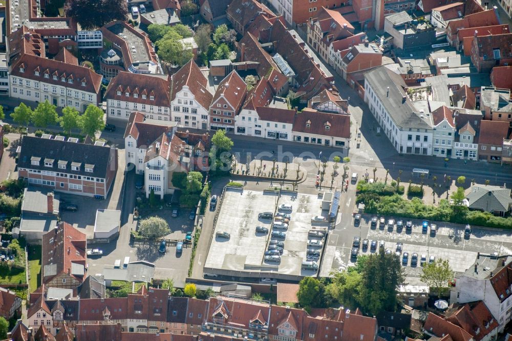 Luftbild Lüneburg - Altstadtbereich und Innenstadtzentrum von Lüneburg im Bundesland Niedersachsen, Deutschland