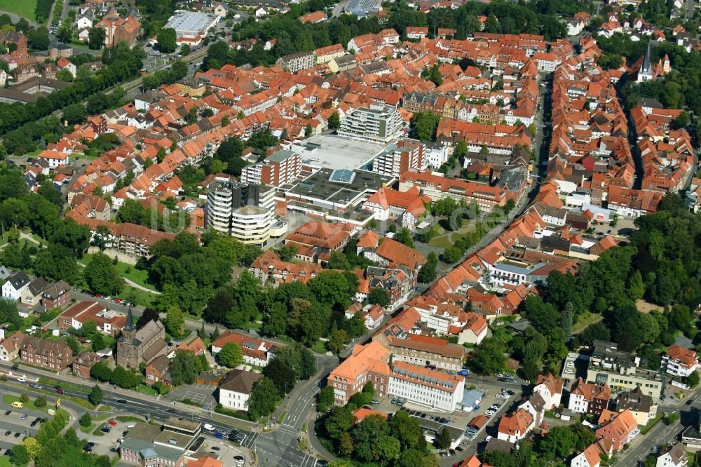 Luftbild Northeim - Altstadtbereich und Innenstadtzentrum in Northeim im Bundesland Niedersachsen, Deutschland