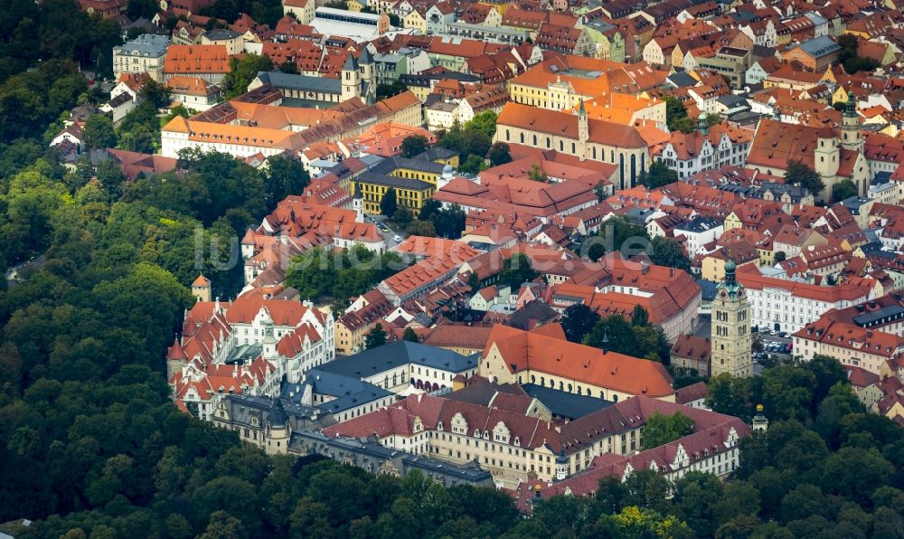 Luftaufnahme Regensburg - Altstadtbereich und Innenstadtzentrum in Regensburg im Bundesland Bayern