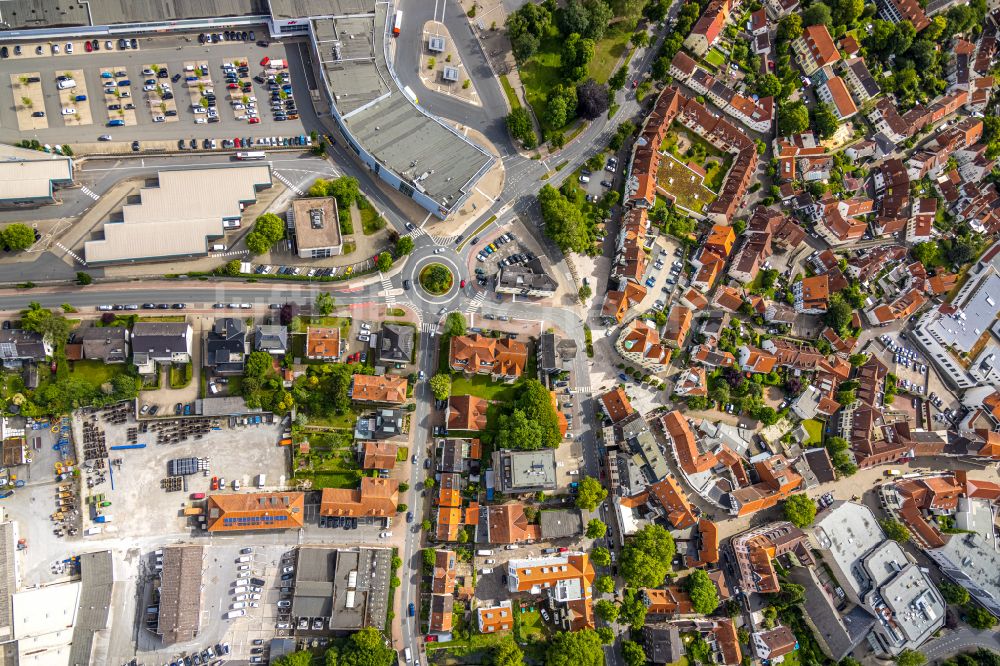 Luftbild Soest - Altstadtbereich und Innenstadtzentrum in Soest im Bundesland Nordrhein-Westfalen, Deutschland