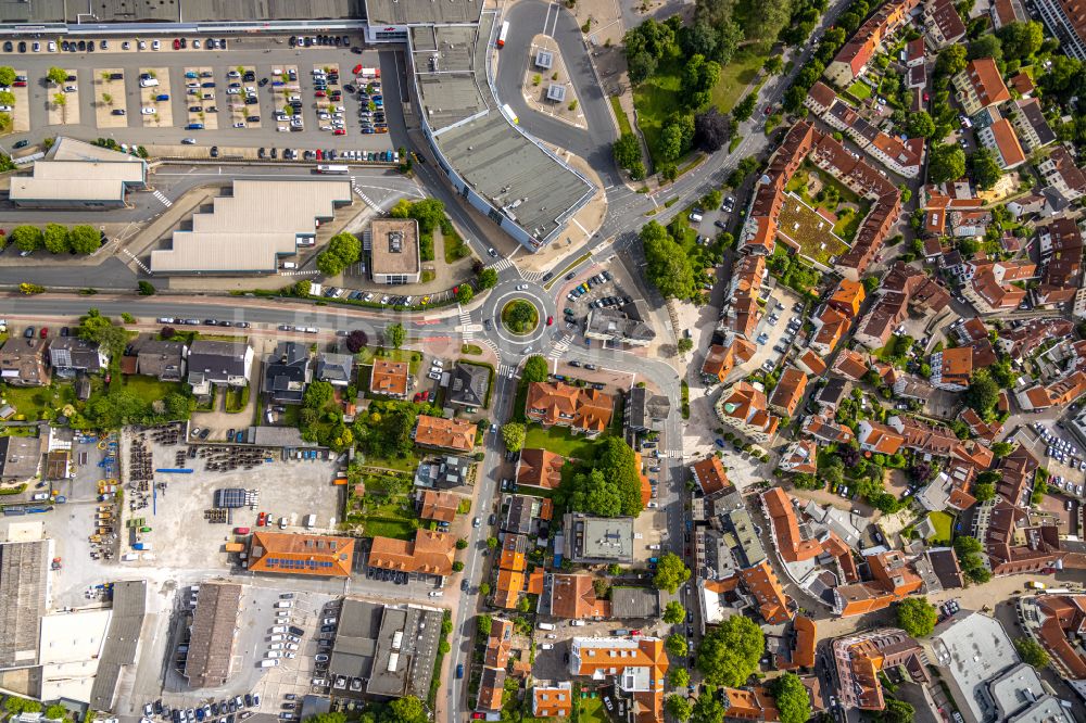 Luftaufnahme Soest - Altstadtbereich und Innenstadtzentrum in Soest im Bundesland Nordrhein-Westfalen, Deutschland