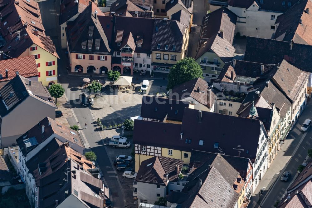 Luftaufnahme Stockach - Altstadtbereich und Innenstadtzentrum in Stockach im Bundesland Baden-Württemberg, Deutschland