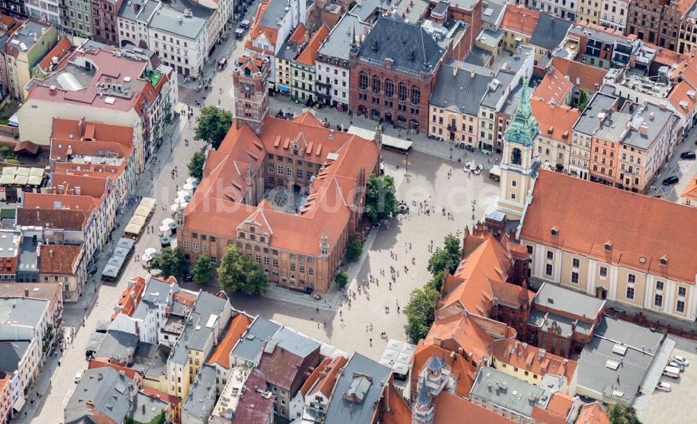 Luftbild Torun - Altstadtbereich und Innenstadtzentrum in Torun ( Thorn )in Kujawien-Pommern, Polen