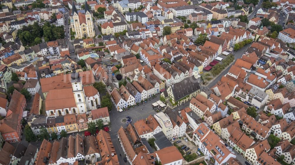 Weiden In Der Oberpfalz Von Oben - Altstadtbereich Und ...