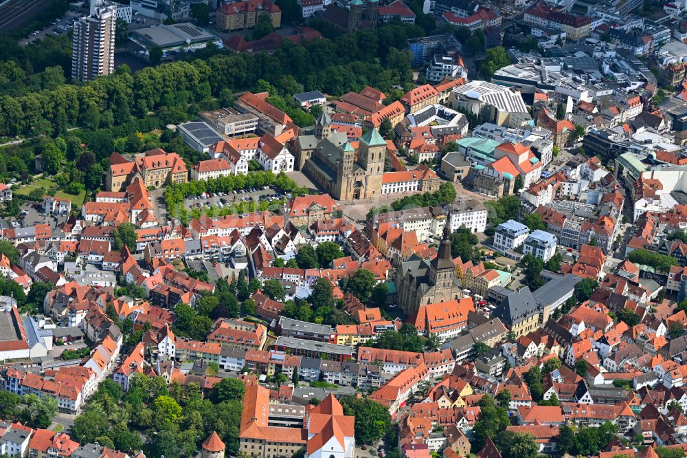 Luftaufnahme Westerberg - Altstadtbereich und Innenstadtzentrum in Westerberg im Bundesland Niedersachsen, Deutschland