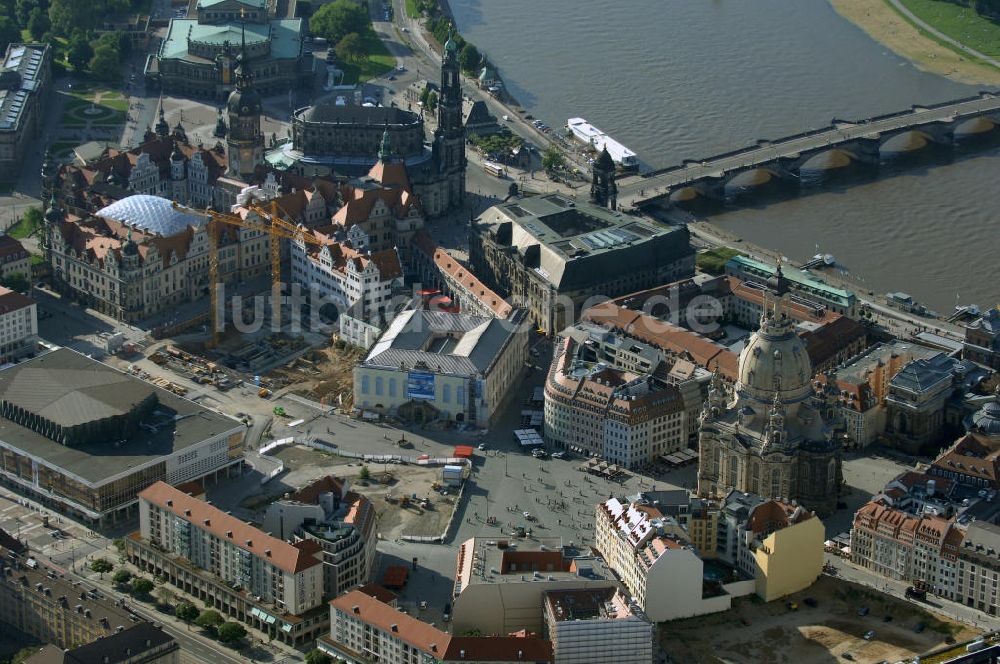 Luftaufnahme Dresden - Altstadtzentrum Dresden