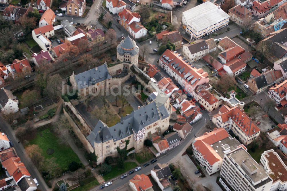 Luftbild Alzey - Alzeyer Schloss