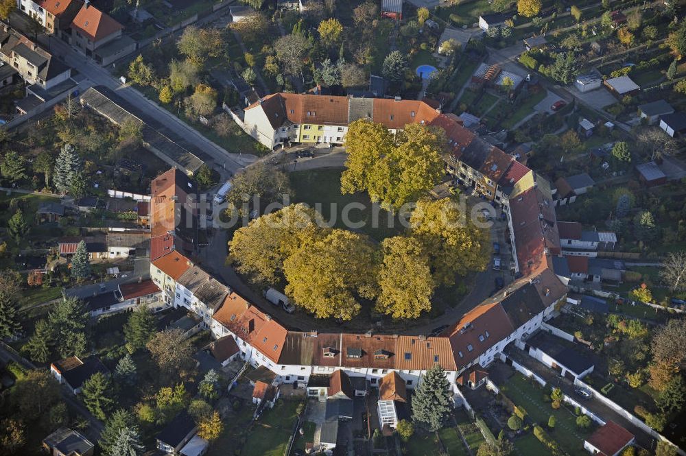 Luftaufnahme Dessau - Am Achteck Dessau