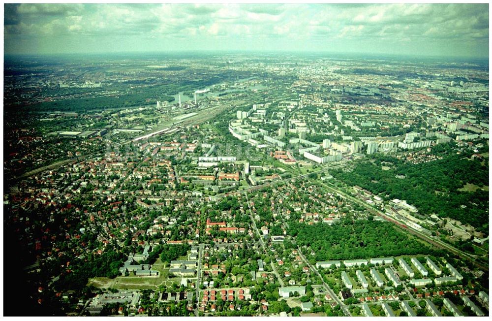 Luftaufnahme Berlin-Karlshorst - Am alten Dorfanger