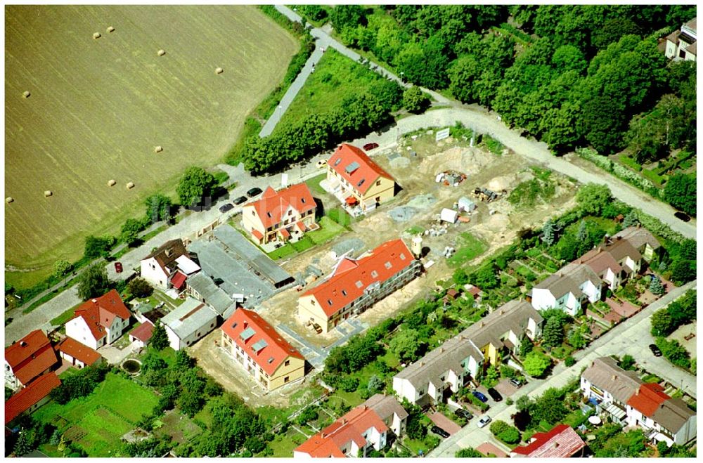 Luftbild Berlin-Kaulsdorf - Am alten Dorfanger