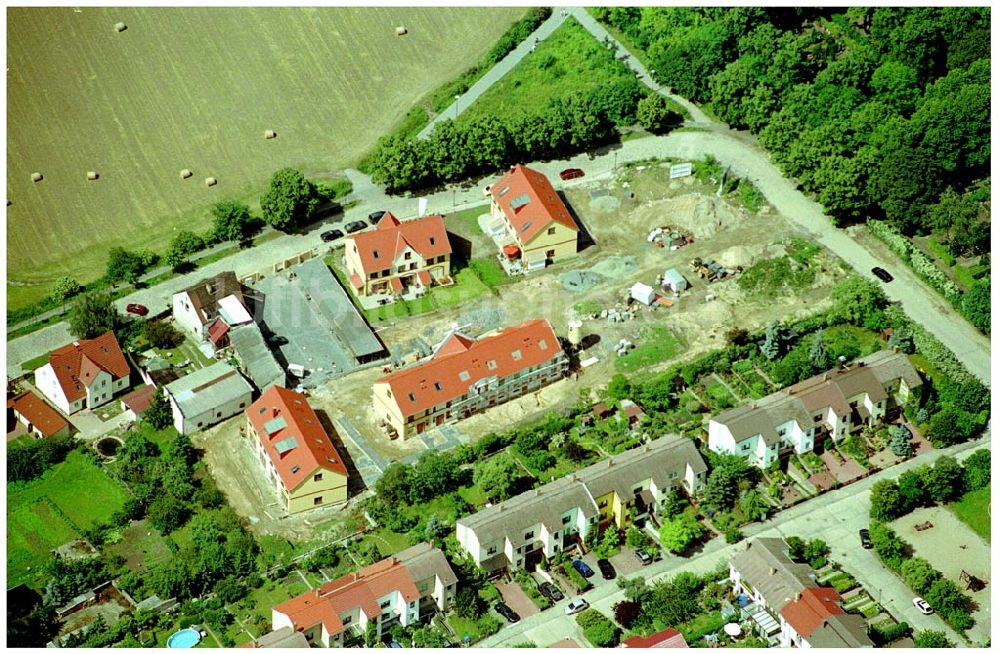 Berlin-Kaulsdorf von oben - Am alten Dorfanger