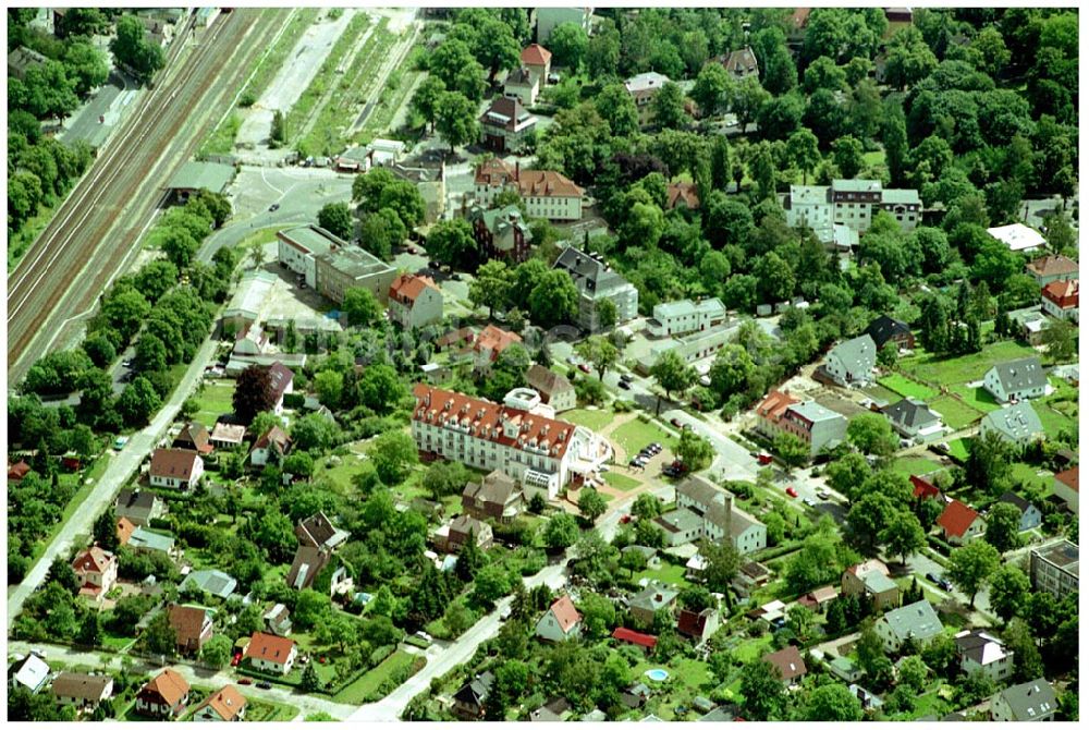 Berlin - Kaulsdorf aus der Vogelperspektive: Am alten Dorfanger