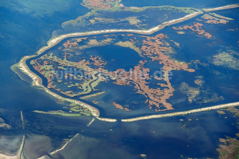 Luftbild Koronisia - Ambrakischer Golf am Ionischen Meer bei Koronisia in Griechenland