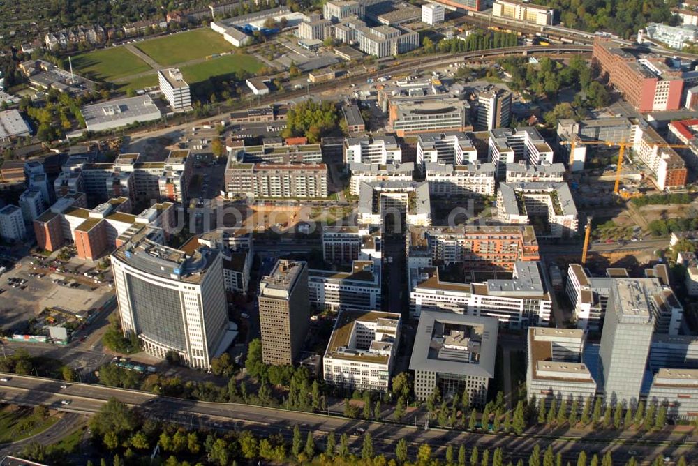 Luftaufnahme Frankfurt am Main - American Express Haus