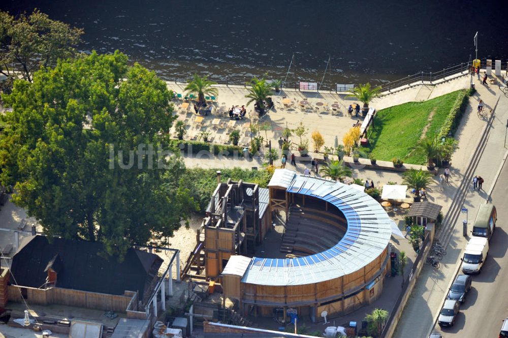 Luftbild Berlin Mitte - Amphitheater Berlin