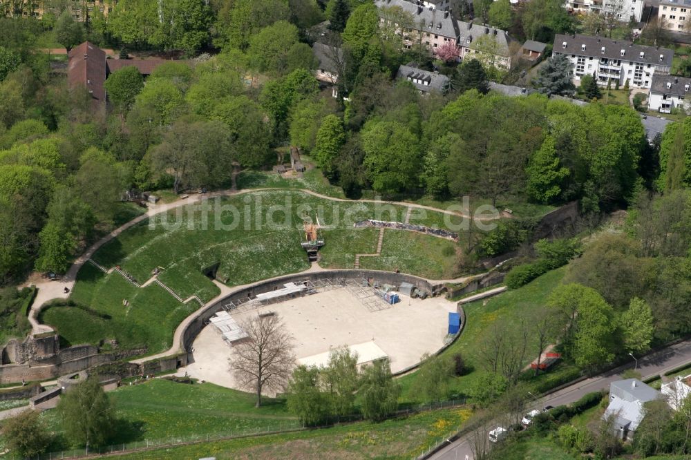 Luftbild Trier - Amphitheater in Trier im Bundesland Rheinland-Pfalz