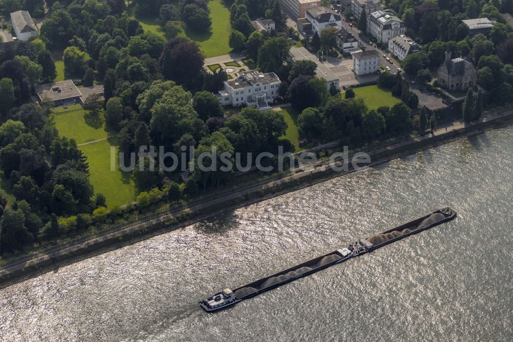 Luftbild Bonn - Amts- und Wohnsitz des Bundespräsidenten in der Villa Hammerschmidt im Stadtteil Bundesviertel in Bonn im Bundesland Nordrhein-Westfalen