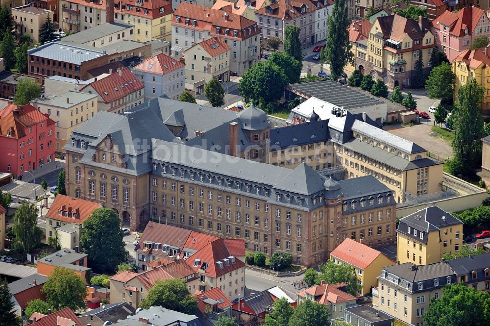 Luftaufnahme Weimar - Amtsgericht und JVA Weimar in Thüringen