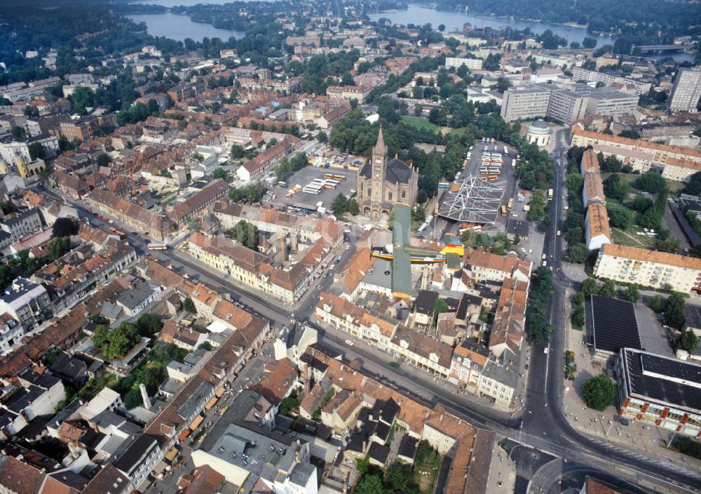 Potsdam von oben - AN-2 über Potsdams Innenstadt