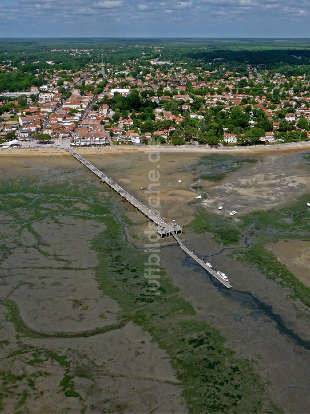 Andernos-les-Bains aus der Vogelperspektive: Andernos-les-Bains