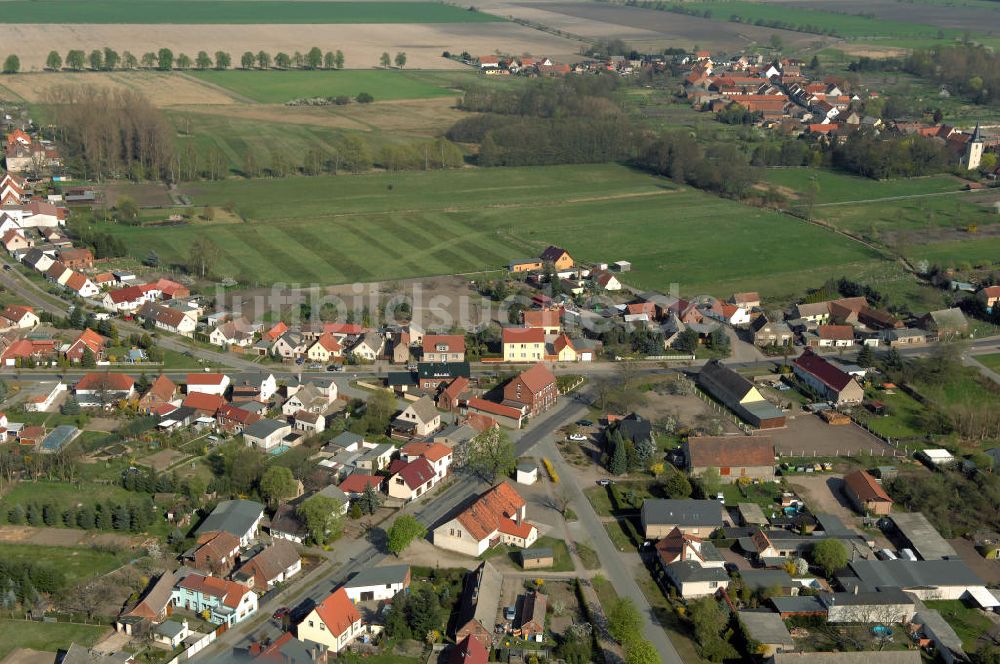 Luftaufnahme Angern - Angern bei Wolmirstedt