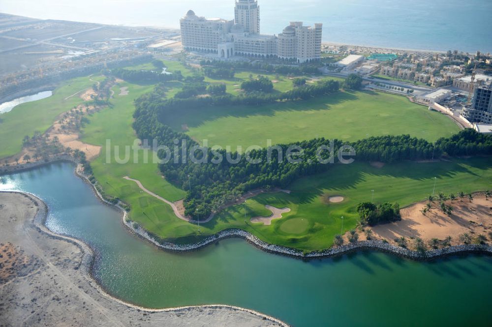 Luftaufnahme Ras Al Khaimah - Anlage des Al Hamra Golf Club in Ras Al Khaimah