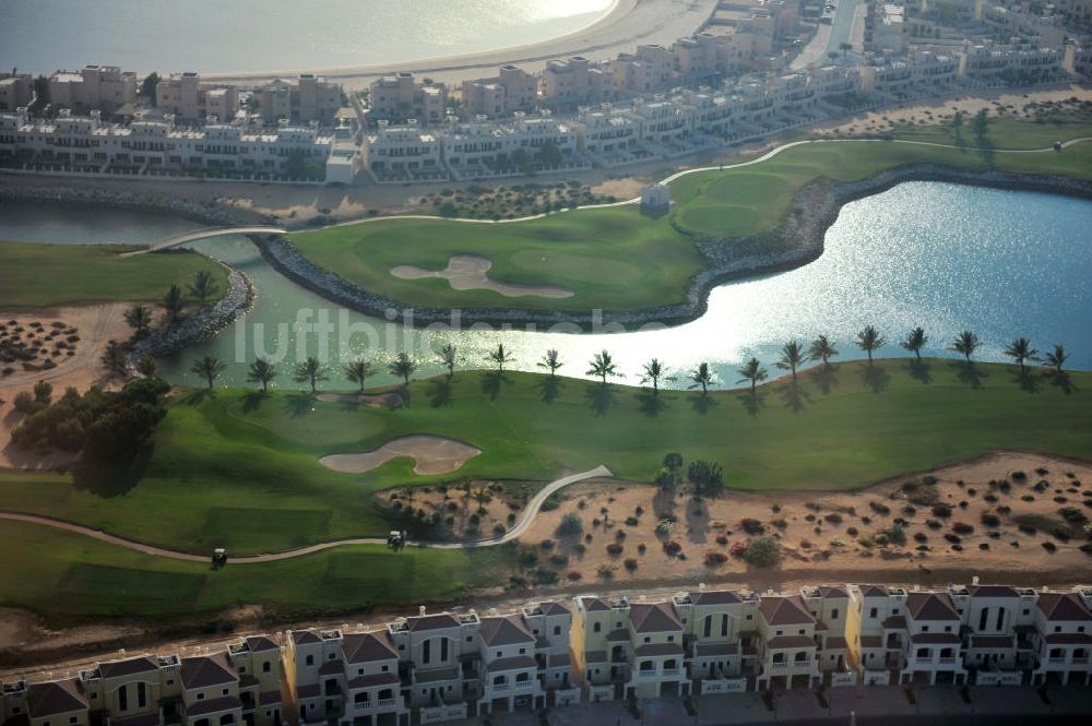 Luftaufnahme Ras Al Khaimah - Anlage des Al Hamra Golf Club in Ras Al Khaimah