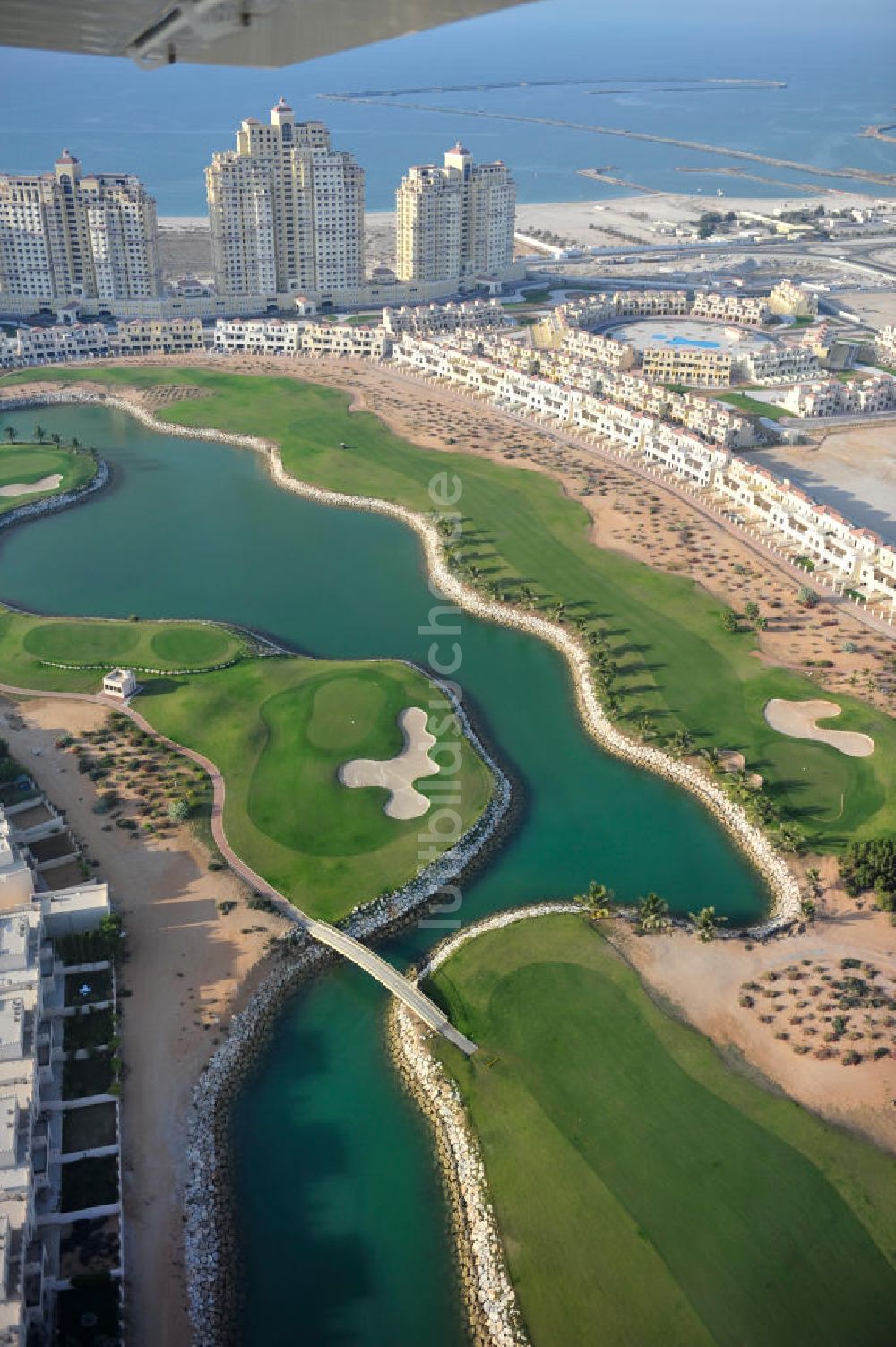 Luftbild Ras Al Khaimah - Anlage des Al Hamra Golf Club in Ras Al Khaimah