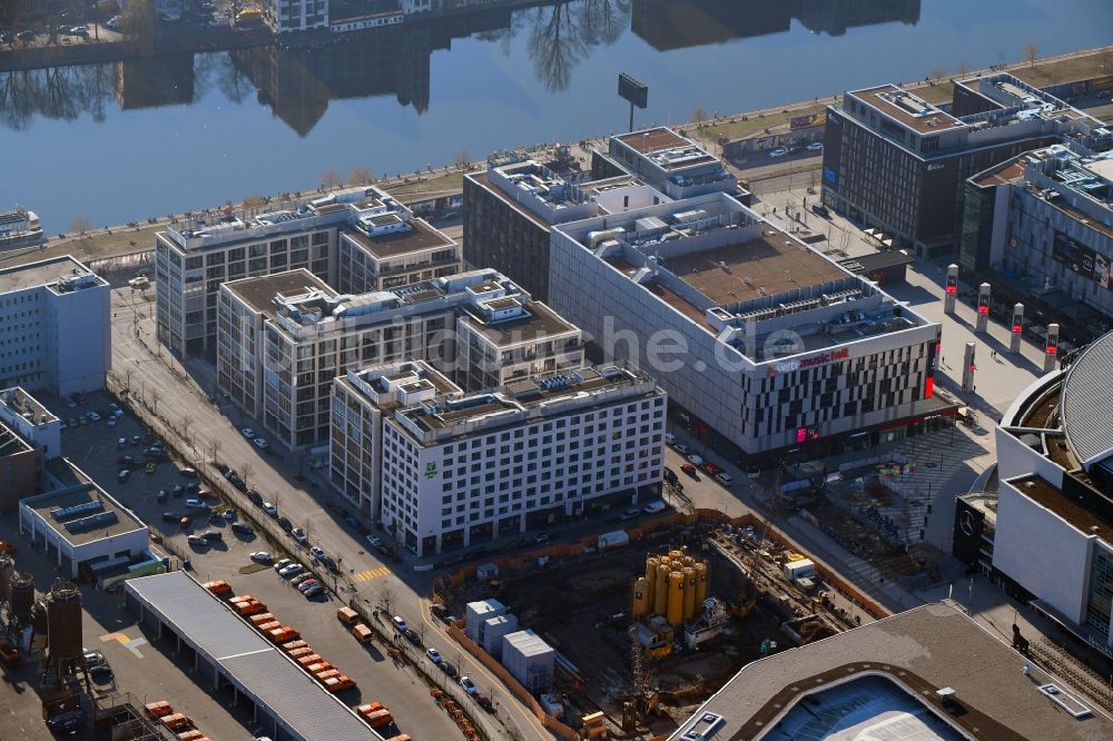 Berlin von oben - Anschutz- Areal im Ortsteil Bezirk Friedrichshain in Berlin, Deutschland