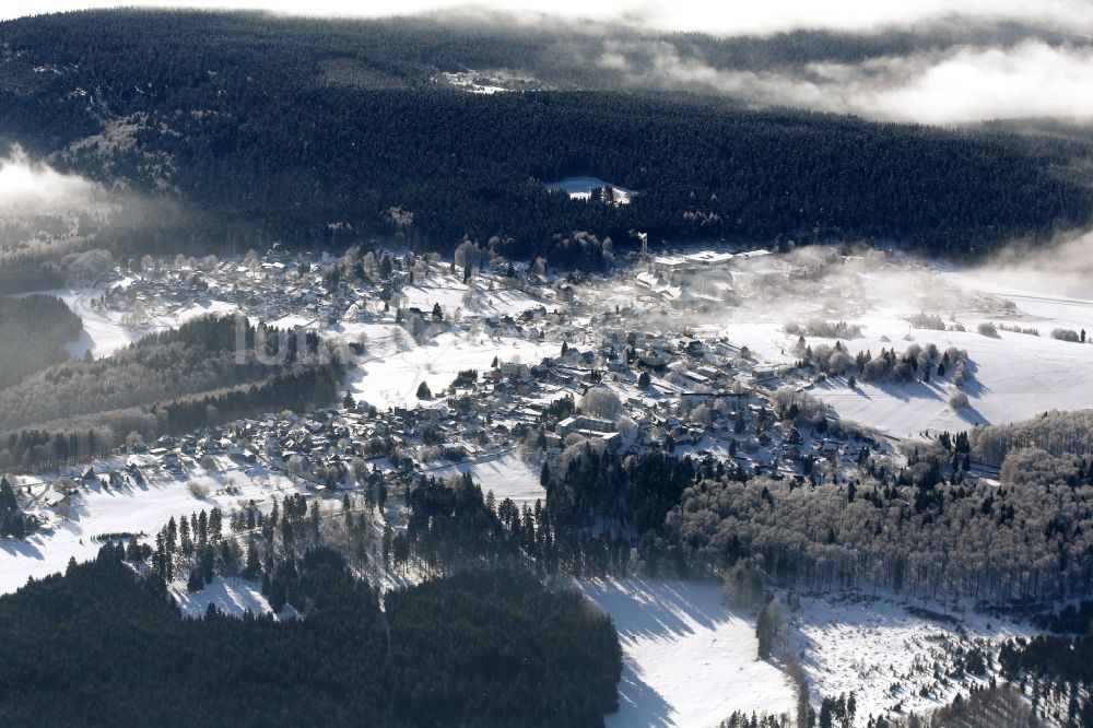 Luftbild Masserberg - Ansicht von Masserberg im Bundesland Thüringen