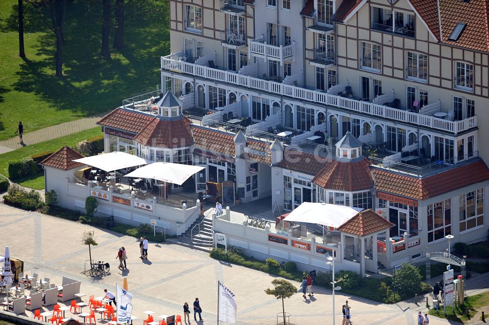 Luftaufnahme Kuhlungsborn Apartmenthaus Meeresblick Im Ostseebad