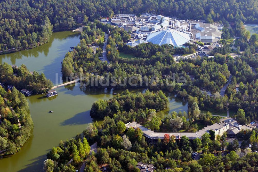 Bispingen aus der Vogelperspektive: Aqua Mundo Center Parcs Bispinger Heide