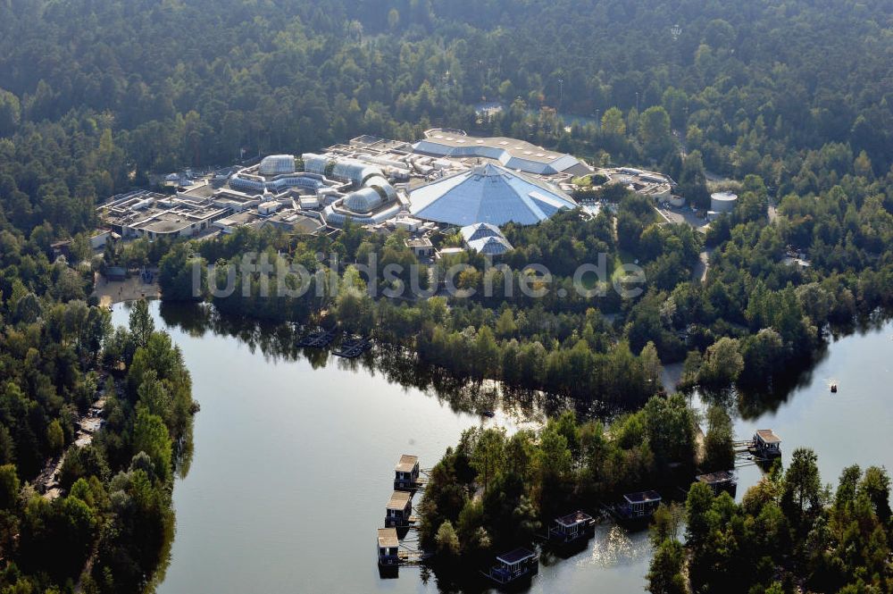 Bispingen von oben - Aqua Mundo Center Parcs Bispinger Heide