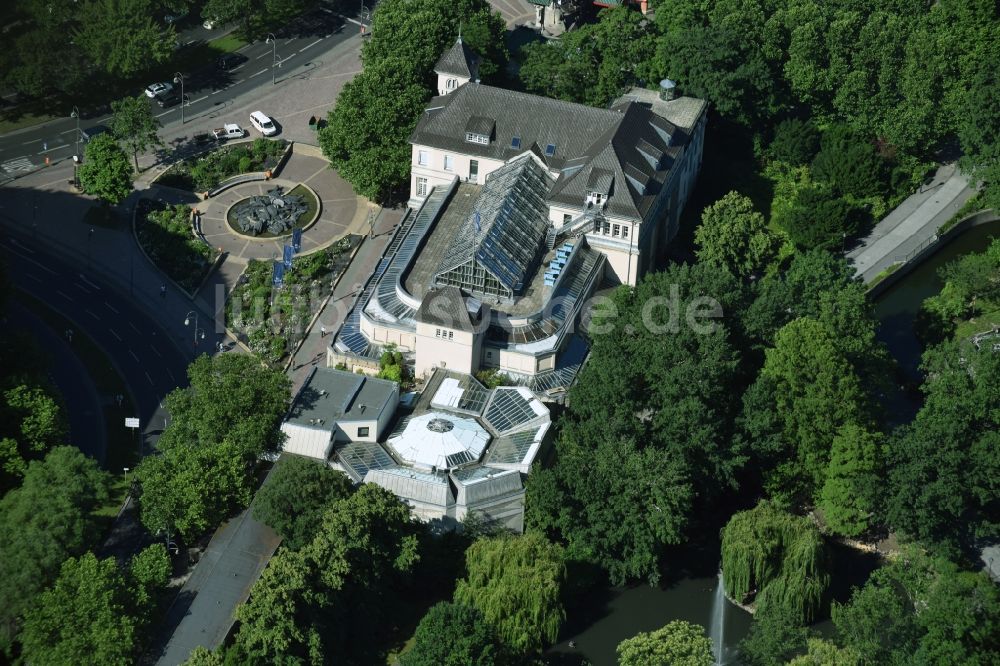 Luftbild Berlin - Aquarium an der Budapester Straße am Zoogelände des Zoologischen Garten in Berlin