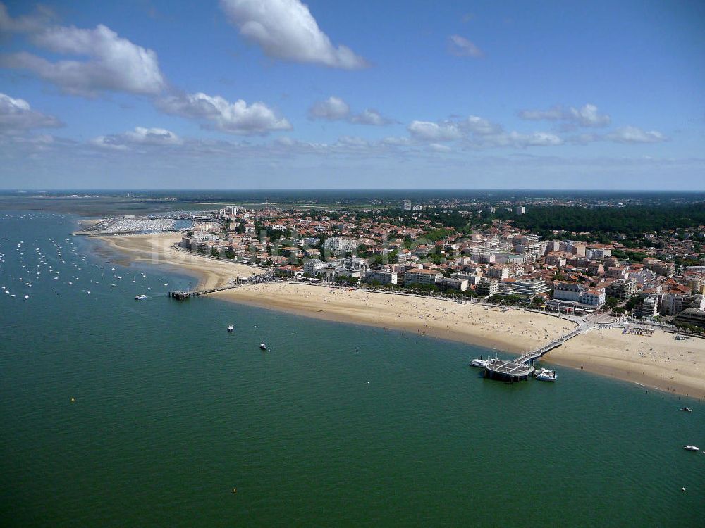 Arcachon von oben - Arcachon