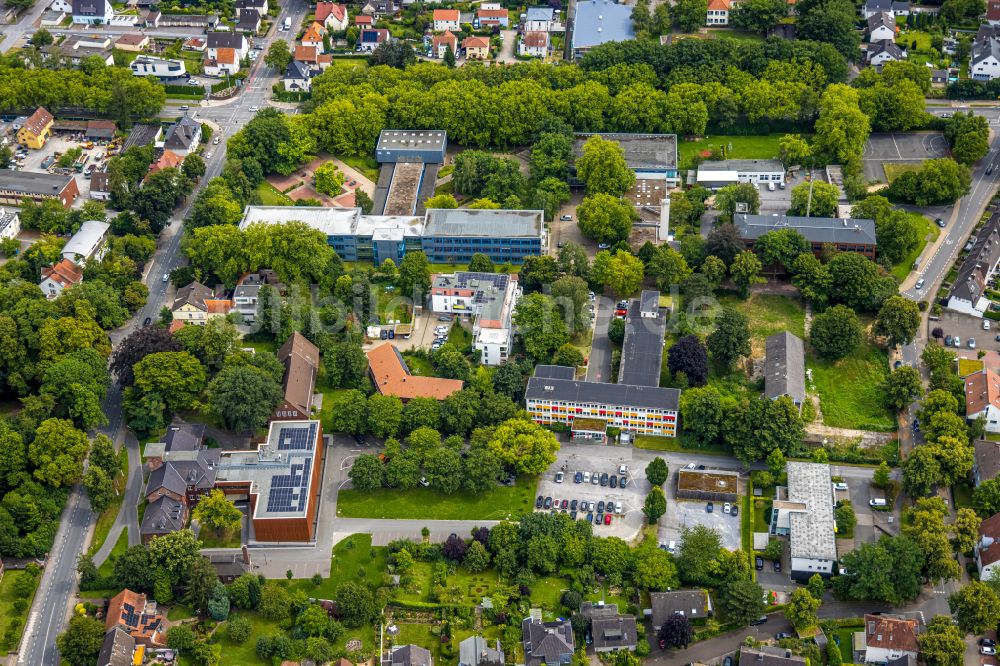 Luftaufnahme Soest - Archiv- Gebäude des Kreisarchiv Soest an der Niederbergheimer Straße in Soest im Bundesland Nordrhein-Westfalen, Deutschland