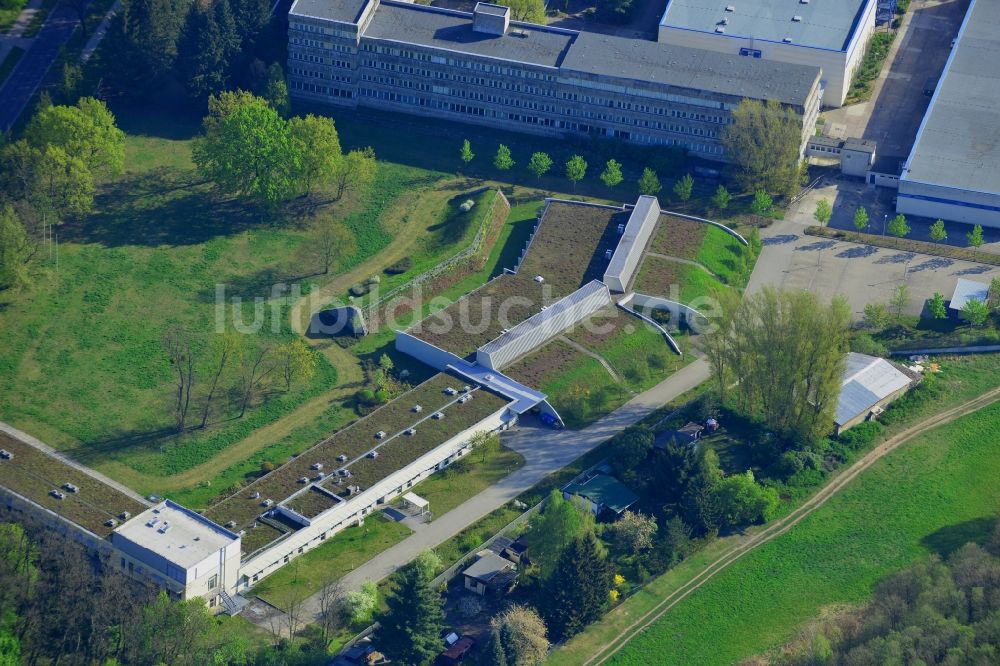 Luftbild Hoppegarten - Areal des Bundesarchiv an der Lindenalle in Hoppegarten / Site of the Federal Archives in Hoppegarten