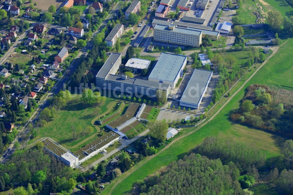 Hoppegarten aus der Vogelperspektive: Areal des Bundesarchiv an der Lindenalle in Hoppegarten / Site of the Federal Archives in Hoppegarten