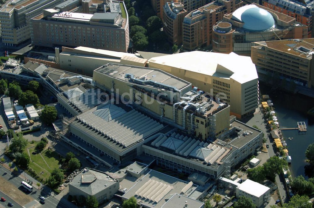 Berlin von oben - Areal der Daimler Benz AG am Potsdamer Platz in Berlin-Mitte